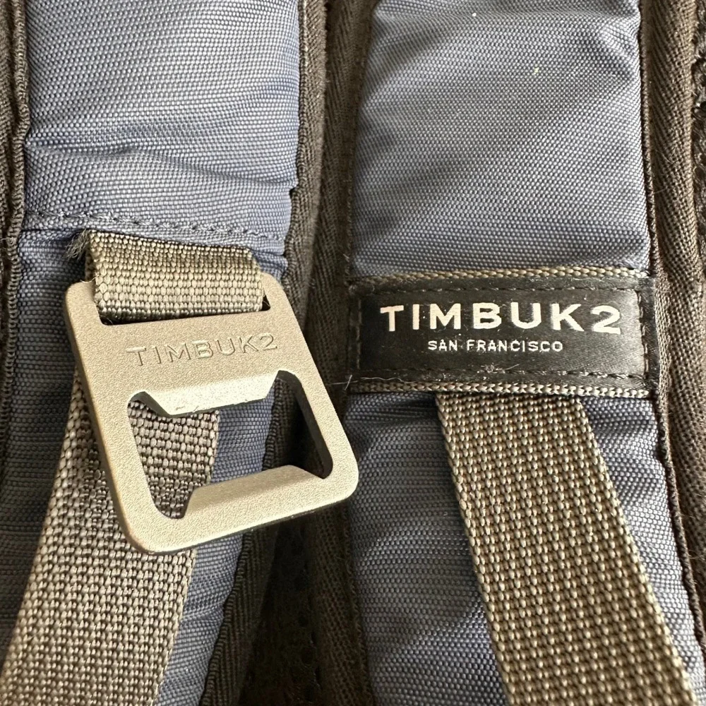 Timbuk2 Parkside Laptop Backpack Navy Blue Sitetracker‎ Company Logo OS Bag